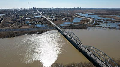 Мост вид с коптера