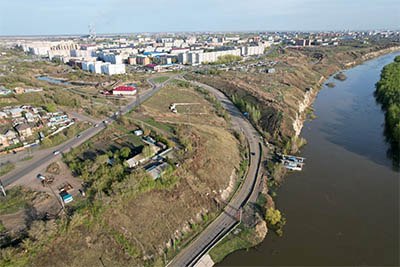 Вид 20 микрорайона с коптера