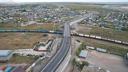 Новый путепровод в Рабочий поселок